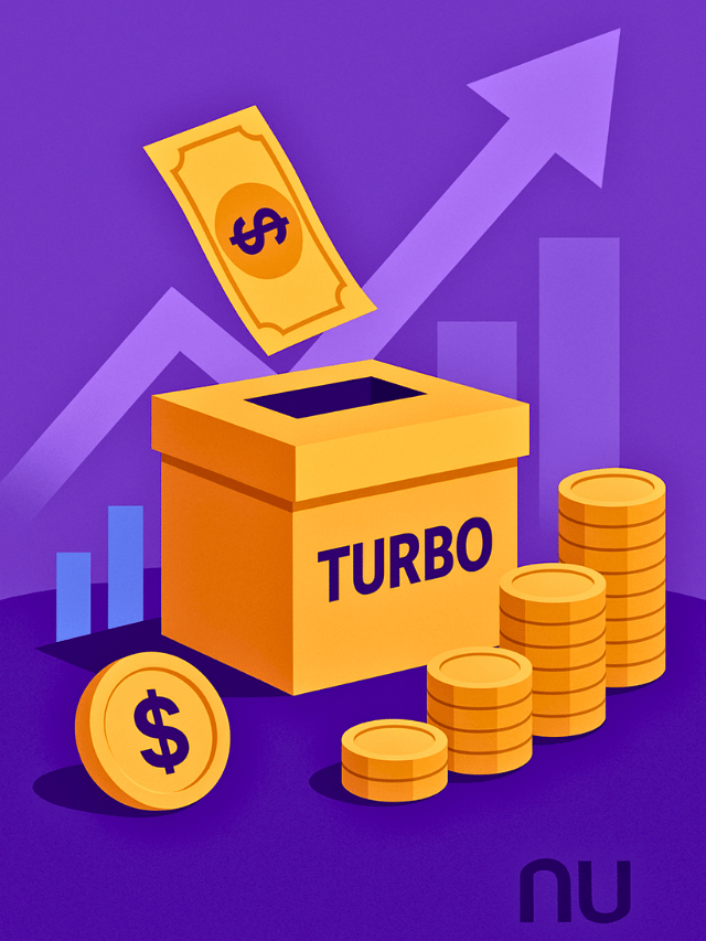 Veja o Resultado de R$1000 na Caixinha Turbo do Nubank por 30 Dias portal renda investimentos dinheiro renda fixa renda variavel criptmoedas fundos imobiliarios Capa Web Stories