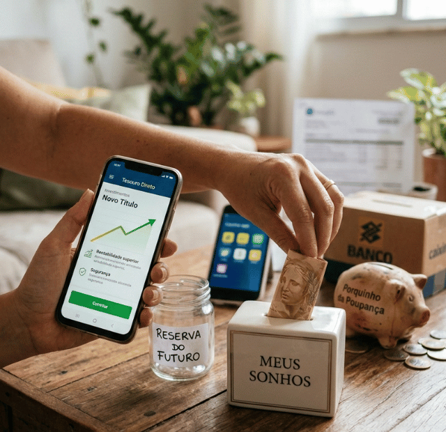 Tesouro Reserva,O fim da poupança e das caixinhas, portal renda investimentos dinheiro renda fixa renda variavel criptmoedas fundos imobiliarios Capa Web Stories